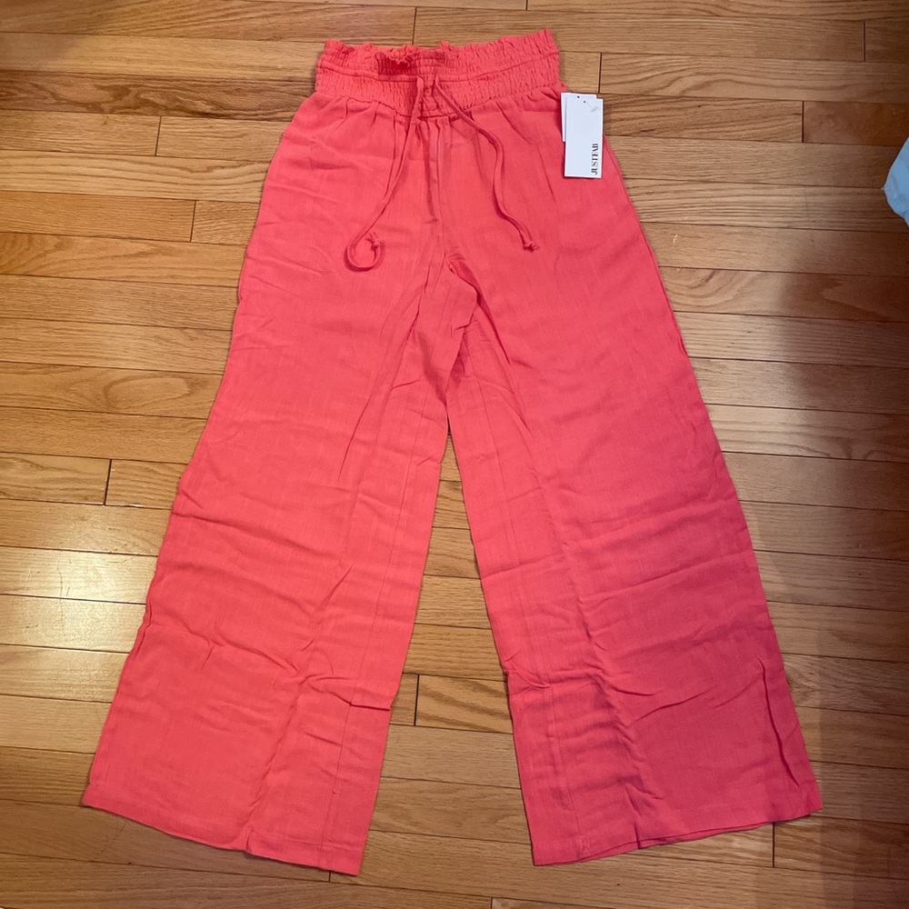 NWT JustFab Wide Leg Pants